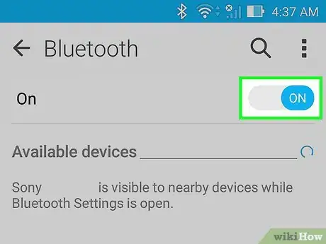 Imagen titulada Pair a Cell Phone to a Bluetooth Headset Step 5
