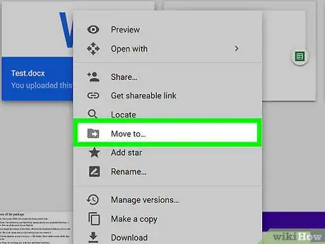 Imagen titulada Copy a Google Drive Folder on PC or Mac Step 5