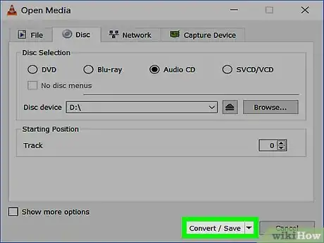 Imagen titulada Extract Audio CD Using VLC Player Step 11