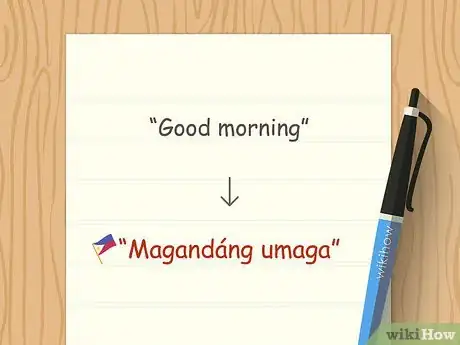 Imagen titulada Speak Tagalog Step 1