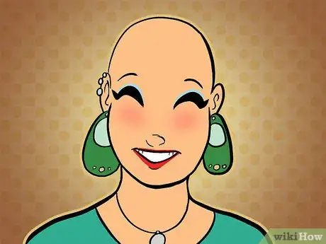 Imagen titulada Be a Bald and Beautiful Woman Step 7