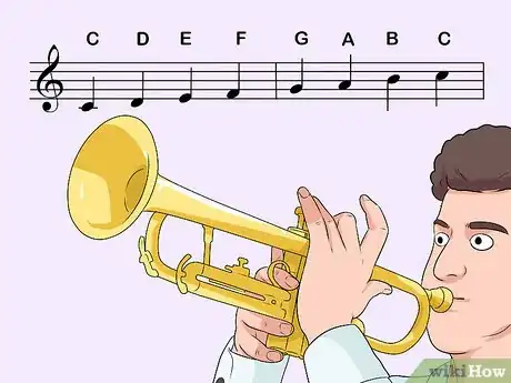 Imagen titulada Play High Notes on the Trumpet Step 14