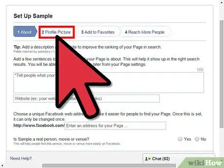 Imagen titulada Create a Facebook Page for Work Step 9