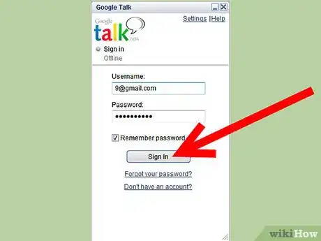 Imagen titulada Set up an Google Talk Account Step 5