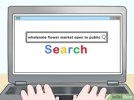 Imagen titulada Buy Flowers Wholesale Step 1