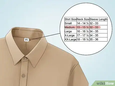 Imagen titulada Measure Your Neck Size and Sleeve Length Step 10