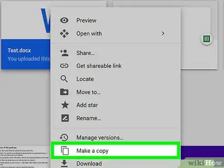 Imagen titulada Copy a Google Drive Folder on PC or Mac Step 4