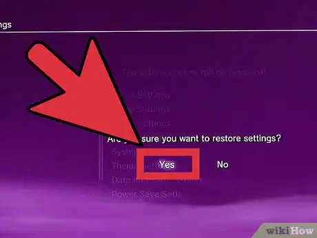 Imagen titulada Reset the Default Settings of PS3 Step 5