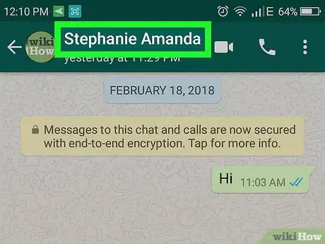 Imagen titulada Block WhatsApp Calls on Android Step 4
