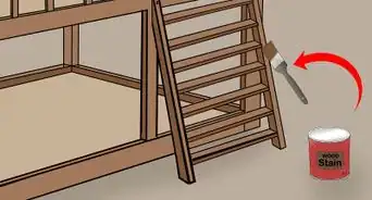 construir una escalera para litera