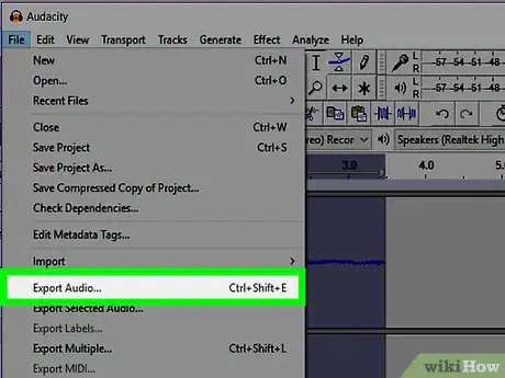Imagen titulada Make a Telephone Voice in Audacity Step 7