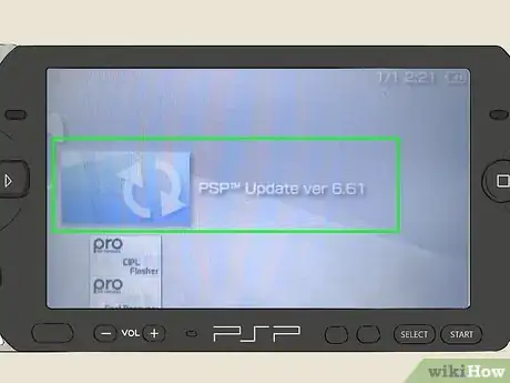 Imagen titulada Upgrade Your PSP Firmware Step 19