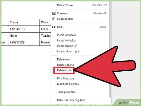 Imagen titulada Delete a Table in Google Docs Step 8