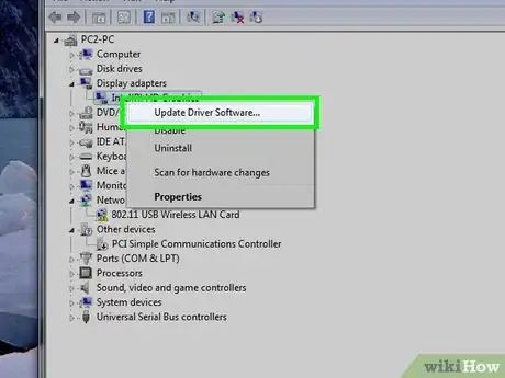 Imagen titulada Update Your Video Card Drivers on Windows 7 Step 7