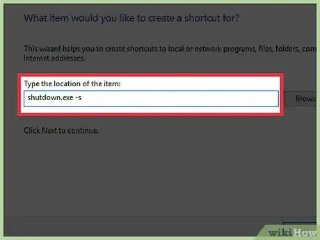 Imagen titulada Make a Shutdown Shortcut in Windows Step 8