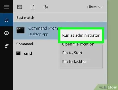 Imagen titulada Run Command Prompt As an Administrator on Windows Step 4