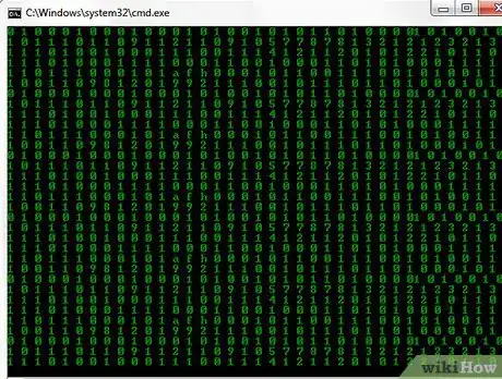 Imagen titulada Make the Matrix Raining Codes by Using Only Notepad Step 4