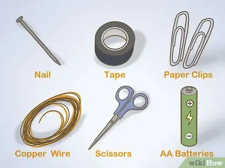 Imagen titulada Create a Magnet With a Wire and a Nail Step 1