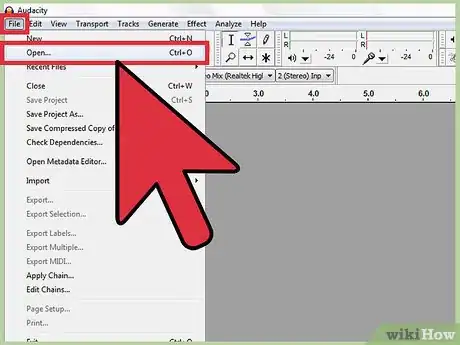 Imagen titulada Extract the Audio From an MPEG Video File With Audacity Step 6