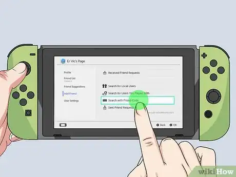 Imagen titulada Invite Friends on the Nintendo Switch Step 10