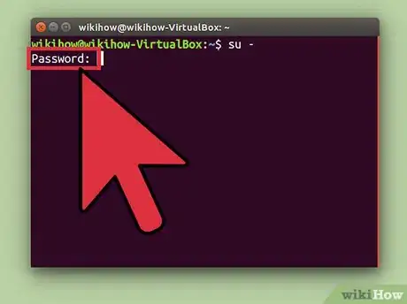 Imagen titulada Become Root in Linux Step 3