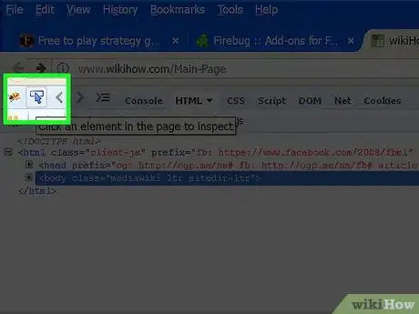 Imagen titulada Find XPath Using Firebug Step 4