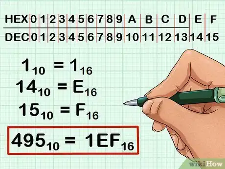 Imagen titulada Convert from Decimal to Hexadecimal Step 9