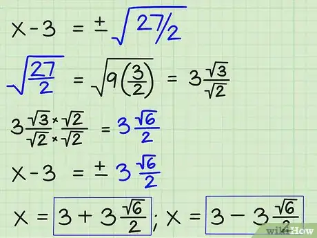 Imagen titulada Solve Quadratic Equations Step 22