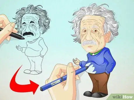 Imagen titulada Draw Albert Einstein Step 8