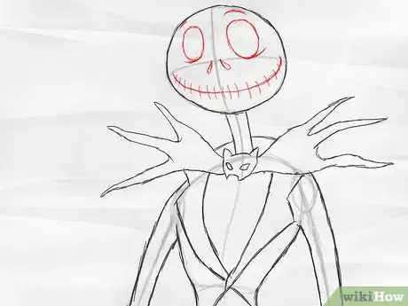 Imagen titulada Draw Jack Skellington Step 9