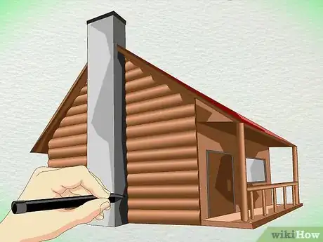 Imagen titulada Draw a Cabin Step 7