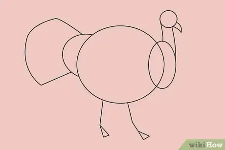 Imagen titulada Draw a Turkey Step 16