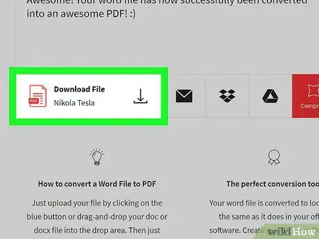 Imagen titulada Convert a Microsoft Word Document to PDF Format Step 5