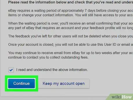 Imagen titulada Delete an eBay Account Step 12