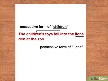 Imagen titulada Use Plurals and Possessives in Writing Step 13