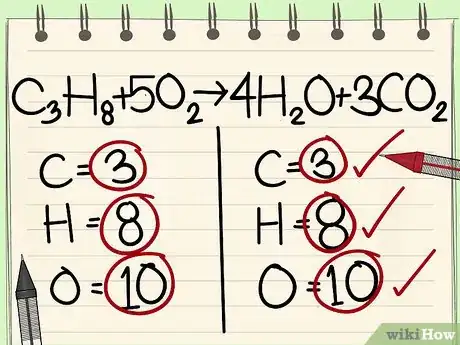 Imagen titulada Balance Chemical Equations Step 7Bullet3