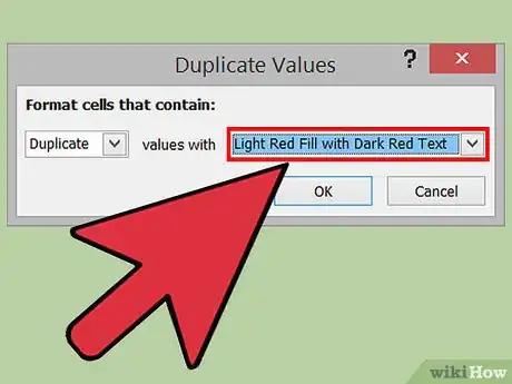 Imagen titulada Find Duplicates in Excel Step 8