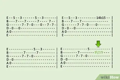 Imagen titulada Read Guitar Tabs 11b1