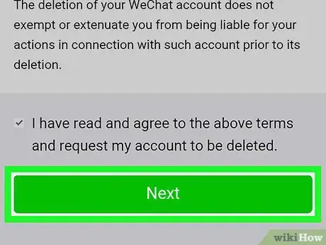 Imagen titulada Delete a WeChat Account on Android Step 7