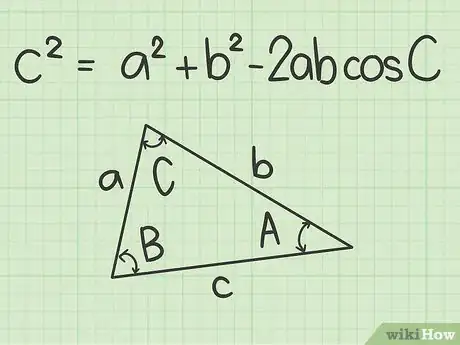 Imagen titulada Use the Cosine Rule Step 2