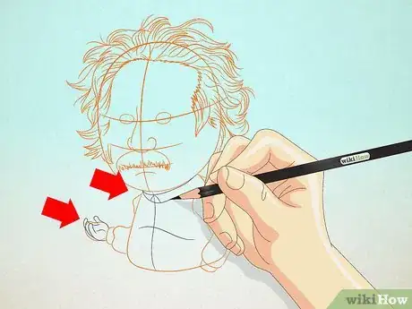 Imagen titulada Draw Albert Einstein Step 5