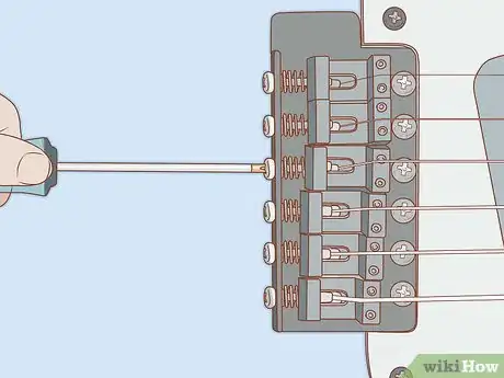 Imagen titulada Restring a Floating Bridge (Floyd Rose) Step 13