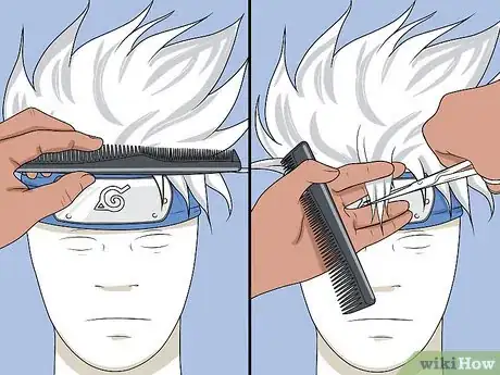 Imagen titulada Make Kakashi Hair Step 8