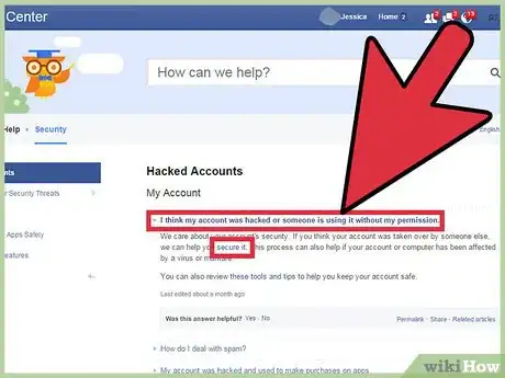 Imagen titulada Report Identity Theft on Facebook Step 12