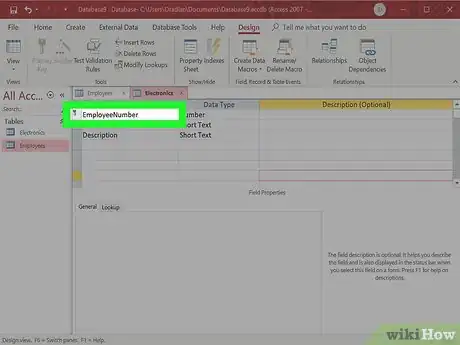 Imagen titulada Make a Database Using MS Access Step 22