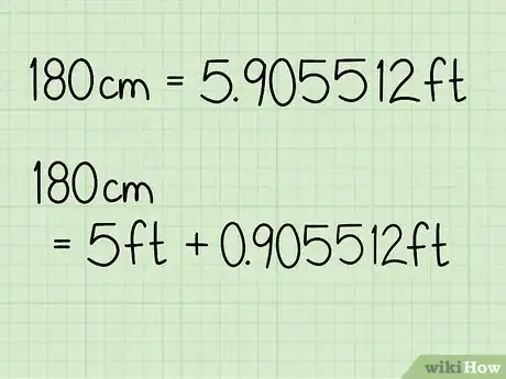 Imagen titulada Convert Human Height in Centimeters to Feet Step 7