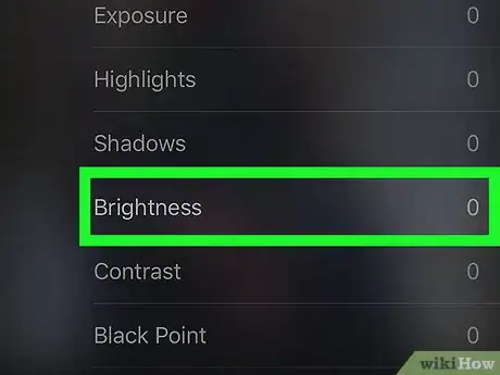Imagen titulada Adjust the Brightness of a Photo Using the iPhone Photos App Step 6