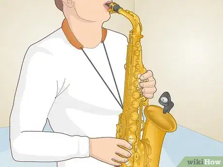 Imagen titulada Tune a Saxophone Step 4