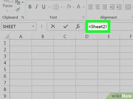 Imagen titulada Link Sheets in Excel Step 6