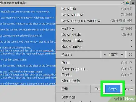Imagen titulada Copy and Paste on the Chromebook Step 14